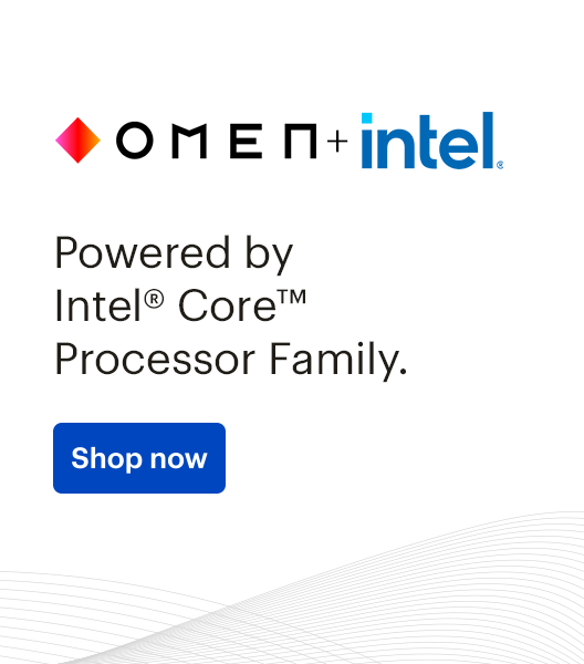 OMEN + intel. Powered by Intel® Core™ Processor Family. Shop now.