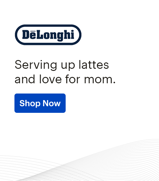 De'Longhi, Serving up lattes and love for mom. Shop Now