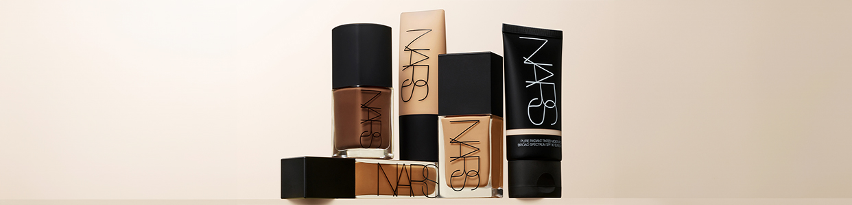 A selection of foundations from NARS Cosmetics