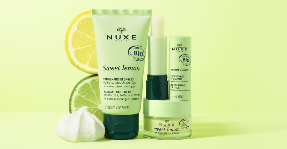 Nuxe Sweet Lemon Banner
