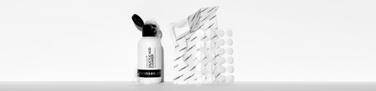 The INKEY List skincare breakouts banner