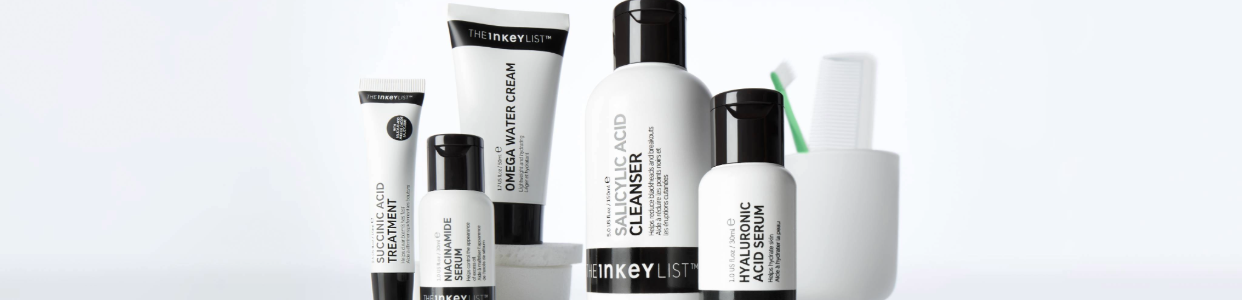 The INKEY List Blemishes and Breakouts banner